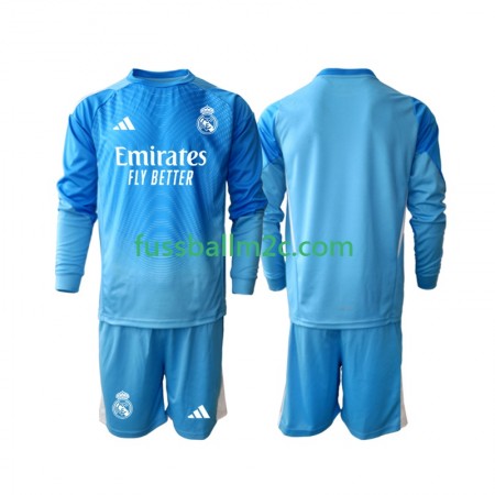 Fußballtrikots Real Madrid Torwart Kinder Heim Trikotsatz 2025-2026 Langarm Fußballtrikots Real Madrid Torwart Kinder Heim Trikotsatz 2025-2026 Langarm